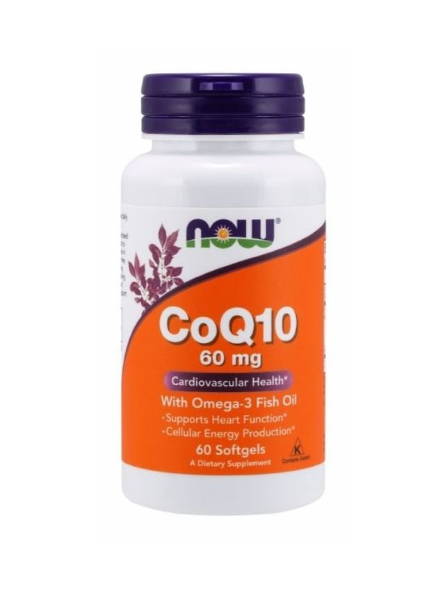 Now CoQ10 60 mg with Omega3 Fish Oil (60 pcs) edamama